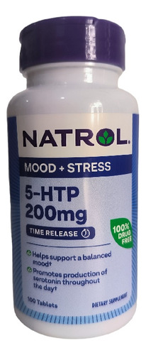 5 Htp 200mg Natrol 100 Capsulas Importado 