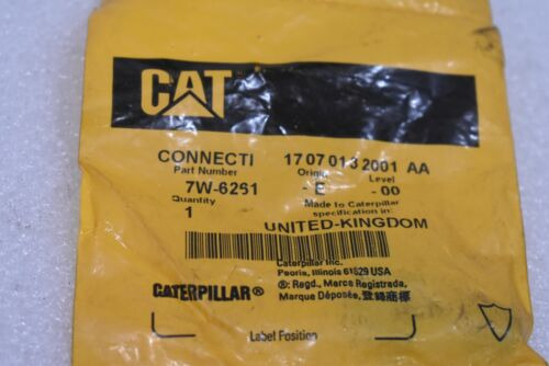 Cat Caterpillar 7w-6261, 7w6261 Connection, Genuine Oem  Kbk