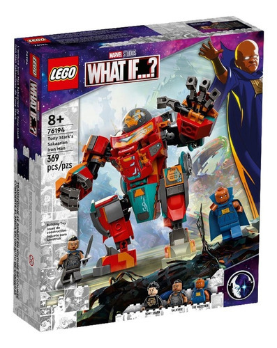 Lego Marvel Iron Man Tony Starks Armadura 369pcs 76194 Cantidad De Piezas 369