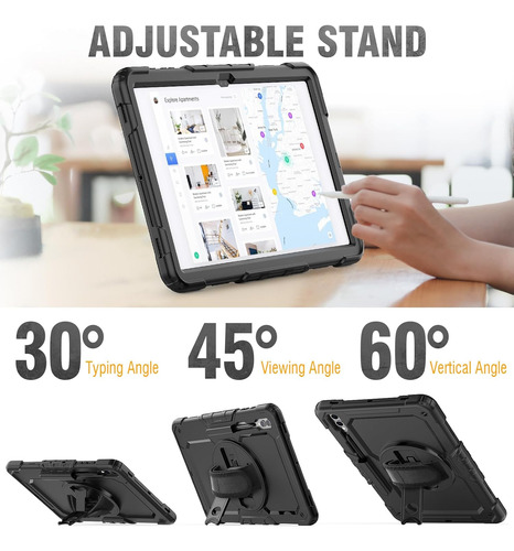 Funda Hxcaseac Para Samsung Galaxy Tab S7 Fe 5g Case 12.4 I.