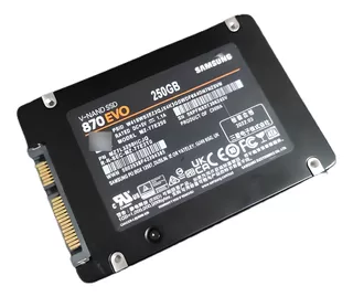 Disco Solido Samsung 870 Evo 250gb Sata 6gb/s, 2.5