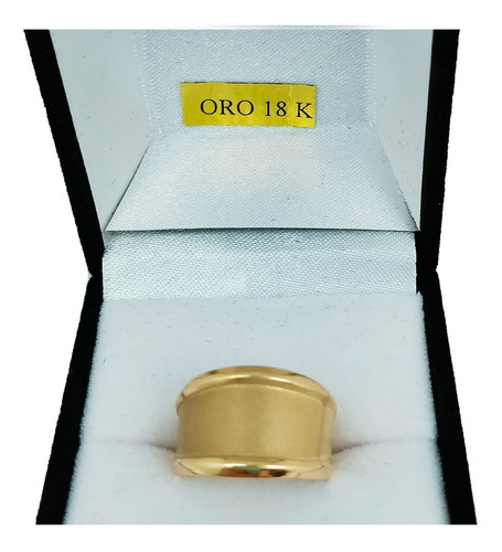 Sello Oro 18k Thompson Anillo Dama Italiano  Flex A6c