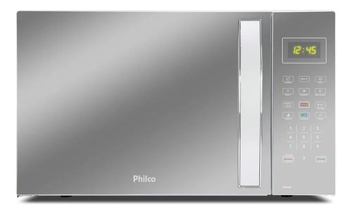 Micro-ondas Philco 34l Espelhado Branco Pmo34eb 220v