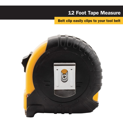 Fita Métrica Titan 10912 6 Peças 3,6 M Com Marcações