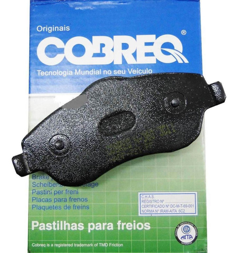 Pastilha Para Freio Cobreq Dianteira N545 Bravo 1.8 16v