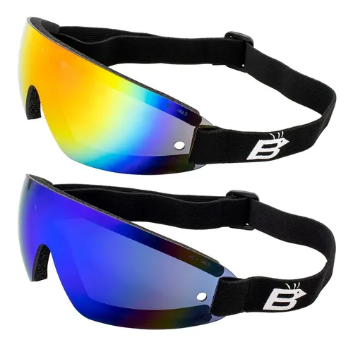 Birdz 2 Pares De Gafas De Paracaidismo Con Lente De Espejo R