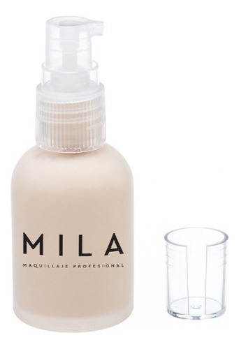Mila Maquillaje Liquido Hidratante Libre De Aceite X 30 G Tono Marfil