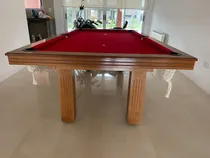 Comprar Mesa De Pool Profesional Genesis + Kit De Accesorios Rojo Mesas De Pool Pirámideoficial