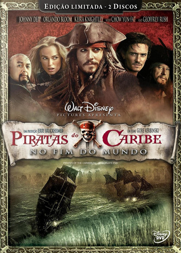 Piratas Do Caribe - No Fim Do Mundo - Dvd Duplo