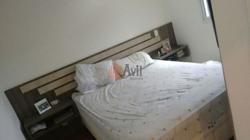Imagem 4 de 7 de Apartamento Com 3 Dormitórios À Venda, 72 M² Por R$ 450.000,00 - Vila Carrão - São Paulo/sp - Av3333