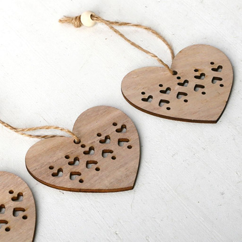 2 Ornamento De La Navidad Diy Craft Material Corazón