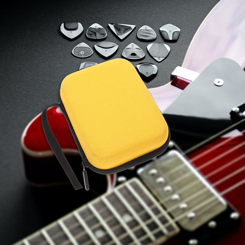 Funda Portátil Para Púas De Guitarra