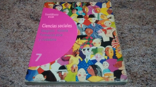 Ciencias Sociales 7 Santillana. Faltan 4 Fichas