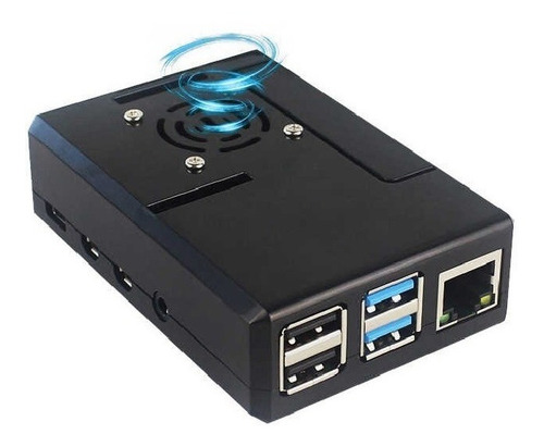 Caja Carcasa Plastica En Abs Para Raspberry Pi 4