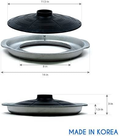 Sartén Para Barbacoa Cookking, Estilo Coreana, Antiadherente