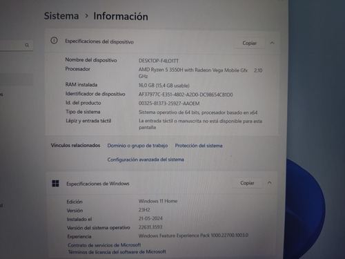 Notebook Gamer Asus Tuf Gaming Fx505 Gtx 1650 512gb (Usado)
