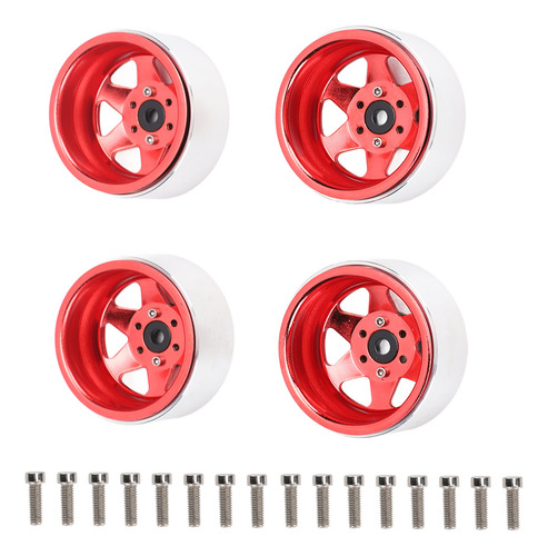 Llanta De Cubo De Rueda Rc Car Parts, 4 Piezas, 2.2 Pulgadas