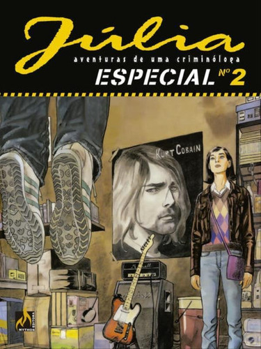 Júlia Especial Vol. 02: Poeira De Estrelas, De Berardi, Giancarlo / Calza, Lorenzo. Editora Mythos, Capa Mole Em Português