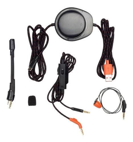 Imagen 8 de 10 de Auricular Gamer Jbl Quantum One Negro Con Cable Y Microfono