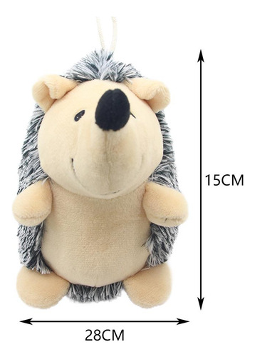 2 Perros Juguetes Intensos Chirriantes Accesorios Erizo