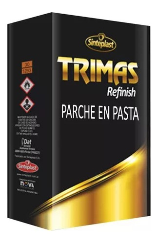 Parche Piletas En Pasta 2.8 Kg Trimas Fibreplast Sinteplast