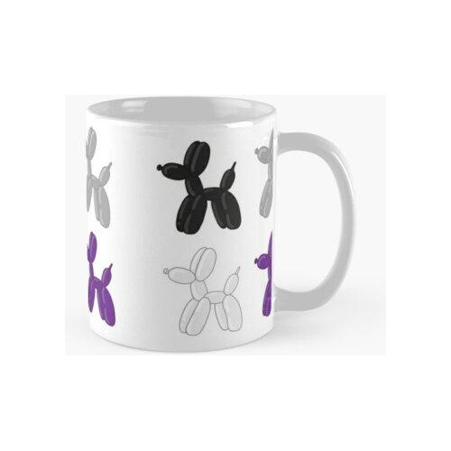 Taza Sutil Orgullo Asexual Globo Animales Pack Lindo Calidad