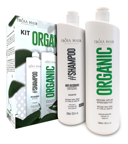 Imagem 1 de 10 de Progressiva Organica Troia Hair - 100% Original + Brinde