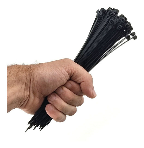 Imagem 3 de 7 de 800un Abraçadeira De Nylon Presilha Enforca Gato 20cm