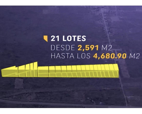 Imagen 1 de 10 de Terreno Industrial En Venta, Merida, Sahe ¡a Unos Metros De La Carretera Merida-cancun!