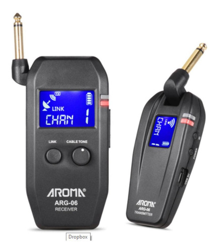 Transmissor Sem Fio Para Guitarra Aroma- Arg-06