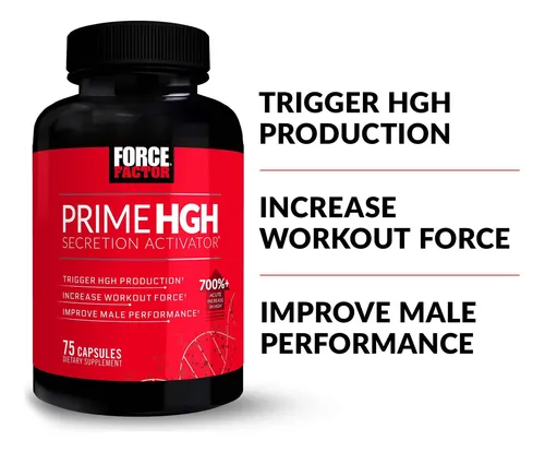 Force Factor Prime Hgh Secrecion Activator, 3-pack, Hgh Supl