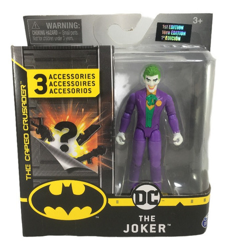 Spin Master Dc Batman The Cape Crusader The Joker