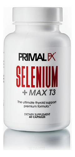 Selenium + Max T3 Mantén Una Tiroides Sana Original American