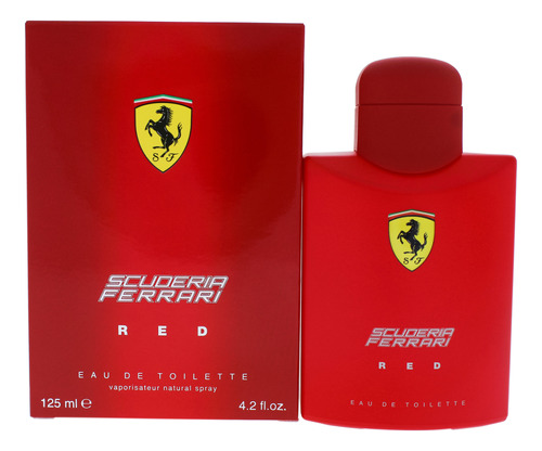 Perfume Ferrari Scuderia Red Edt 125ml Para Hombre