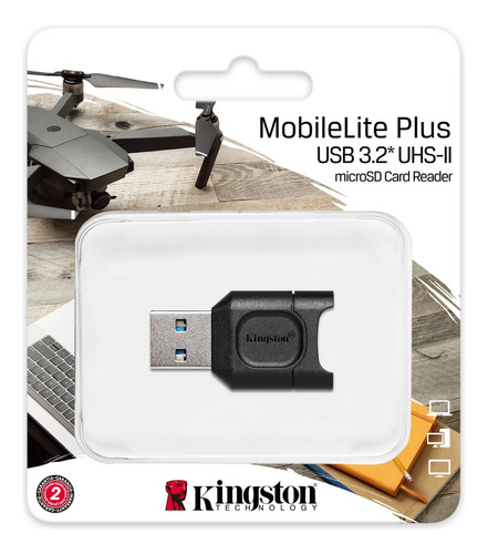 Lector De Tarjetas Micro Sd Kingston Mobilelite Plus Usb 3.2