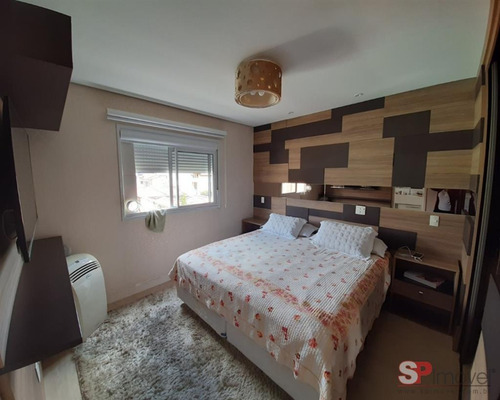 Imagem 21 de 22 de Ótimo Apto Com 7 Anos De Idade, Próximo A Brás Leme, Com Moveis Planejados E Piso Em Porcelanato Na Sala, Varanda Gourmet, 3 Suítes, 3 Vaga, 162,00 - Mv244 - 69956162