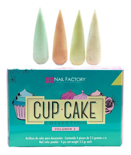 Colección Cup Cake Nail Factory Vol 2