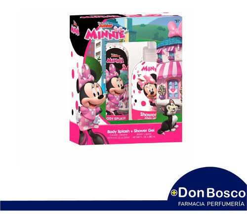 Estuche Minnie Body Splash 200ml + Shower Gel 280 Ml Novedad