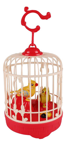 Juguete De Jaula De Pájaros Para Niños Juguete Parlante Elec