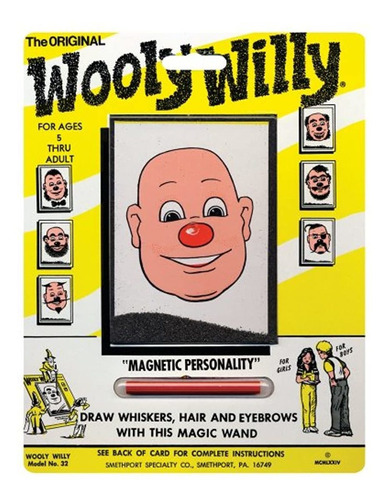 Juguete Magnético De Personalidad: El Wooly Willy Original