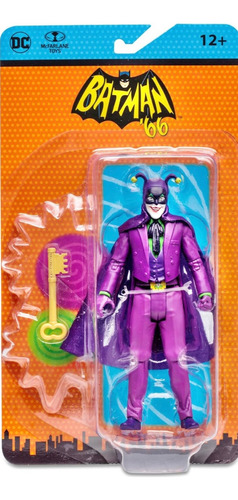 Figura The Joker Batman 66 Classic Tv Mcfarlane Toys 404a