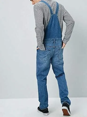 Overol para hombre mezclilla new arrivals