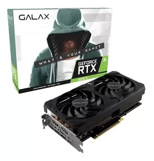 Placa De Video Rtx 3070 Ti De 8gb Gddr6 Galax 1-click Oc Lhr