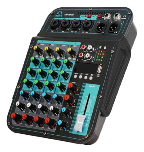 Mesa De Som Profissional 6 Canais Bivolt Bluetooth