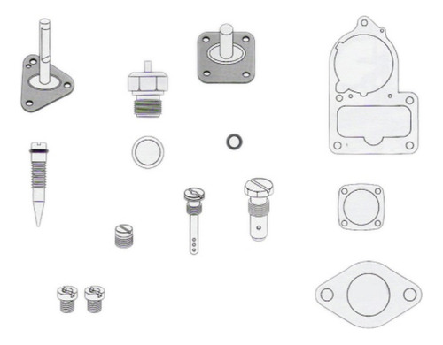 Repuesto Carburador Vw Sedan Vocho S/sistema 74-76 R-8683