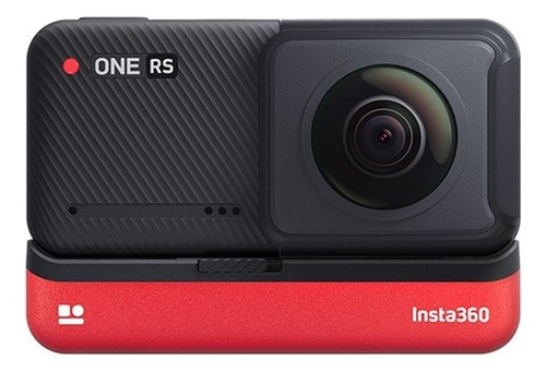 Videocámara Insta360 One RS Edition 4K negra y roja