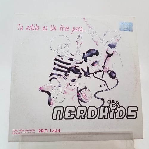 Nerdkids - Tu Estilo Es Un Free Pass - Cd Single - Ex