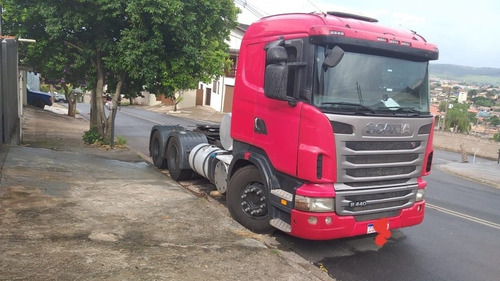 Imagem 2 de 12 de Scania R 440 Ano 2013 6/4 Altomat Com 700 Mil Km Novissimo