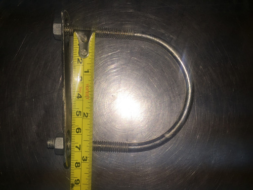 Abrazaderas Tipo U 1/4 X 2. 1/2 Pulgadas Galvanizada