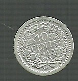 Holanda 10 Centavos 1915